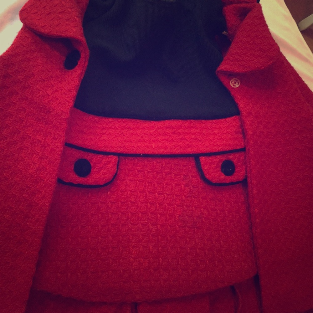 A dress and jacket set